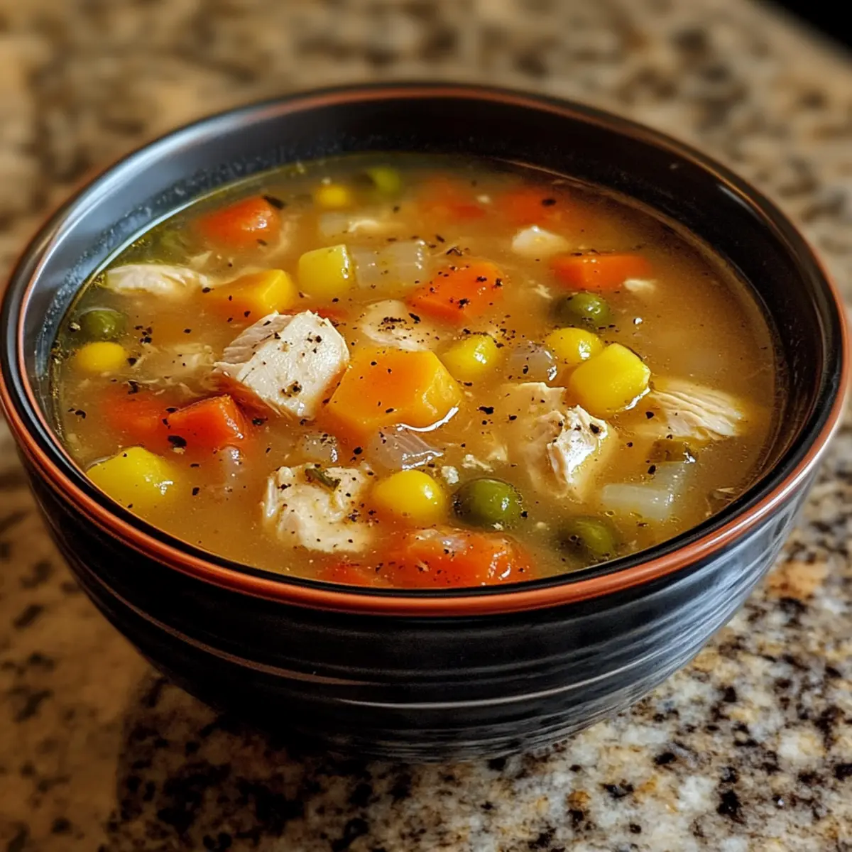 Comforting 25-Minute Chicken Veggie Soup: Prep Ahead Guide